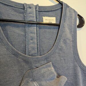 WOMENS THREAD AND SUPPLY JUMPSUIT BLUE - SIZE SMALL
